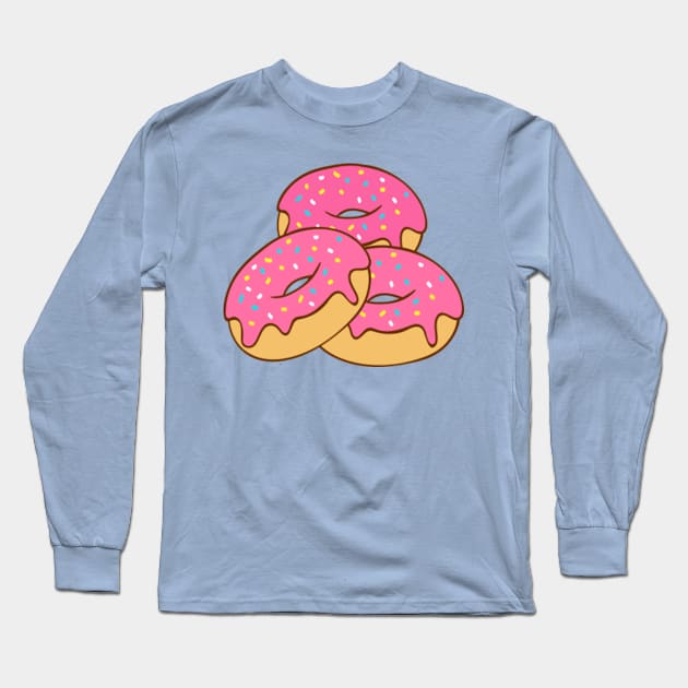 You can't buy peace, but you can buy 3 donuts. Long Sleeve T-Shirt by Plushism